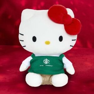Starbucks X Hello Kitty Plush (Limited Edition Holiday 2025)